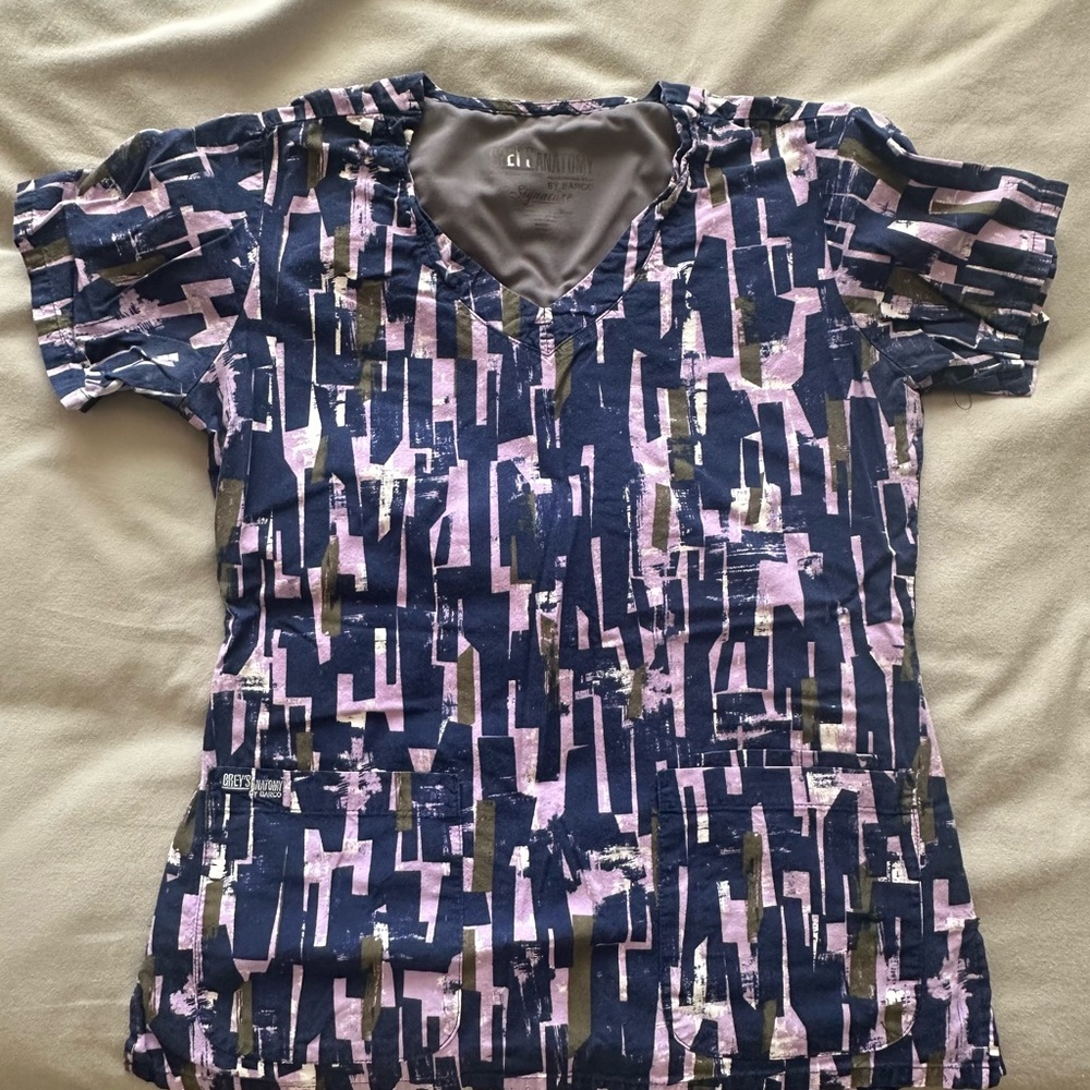 Greys Anatomy scrub top